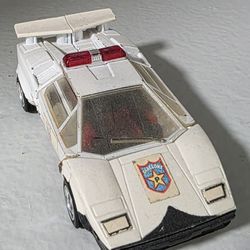 Transformers Diaclone Lamborghini Countach Police Car 