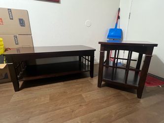 Coffee table and side table