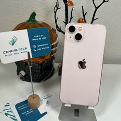 iPhone 13 128gb Unlock for any carrier 100% 🔋Health in Good Condition, Minor crack #0683