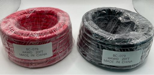 100% OFC Copper Wire by the Foot — 4 AWG, 12 AWG & 14 AWG