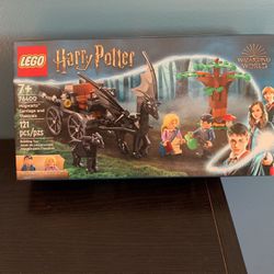 LEGO HARRY POTTER HOGWARTS CARRIAGE AND THESTRALS 