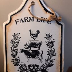 Farm Life Sign