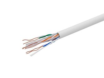 Monoprice Cat6A 1000ft UTP CMR Riser Bulk Ethernet White 18601