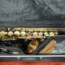 Opus Brand Student Level Tenor Saxophone Black & Copper