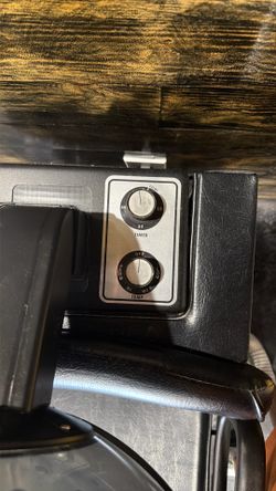 Vintage Hair Dryer with Timer and Temp Controls
