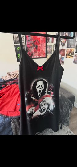 Mini black Scream Dress