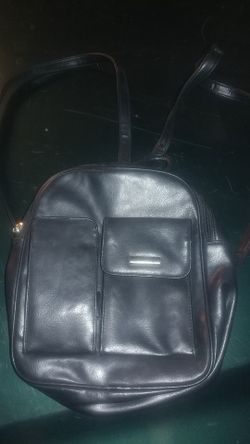 SMALL LEATHER BACKPACK