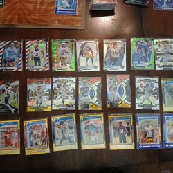 Football Rookies Bases Parallels 