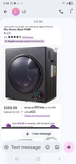 Portable Washer and dryer