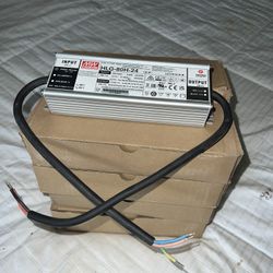 11 Mean Well HLG-80H-24 LED driver.  Power supply for LED lighting