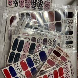 Nail Polish 1 Inch Strips 