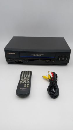 Panasonic VCR with Remote and Cable. Works Great.