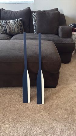 Oars wall decor