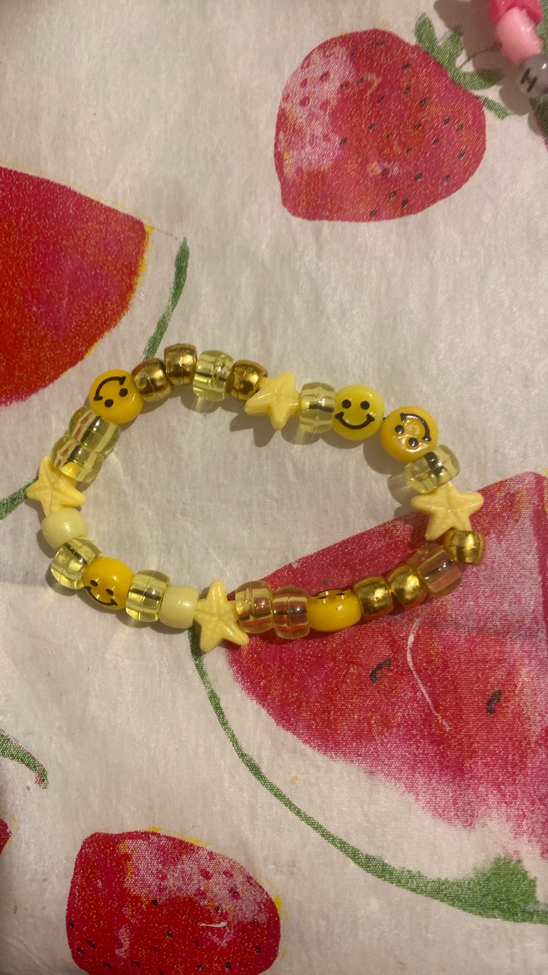 Yellow Bracelet
