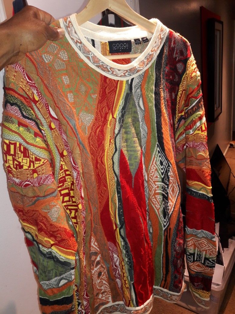 ** AUTHENTIC VINTAGE COOGI SWEATER / SIZE XL ** $275