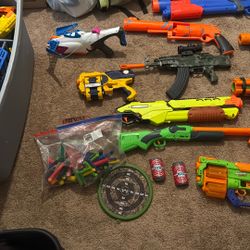 Nerf Gun And Orby Gun And Ammo