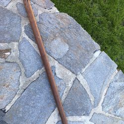 Vintage 9’ Heavy Walled Fishing Rod Blank-Conolon?Silaflex?Truline??Nice 30lb rod.