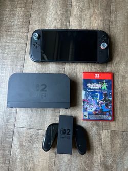 Switch 2 Bundle + Pokémon Sword and ZA + Grip Case (everything included)