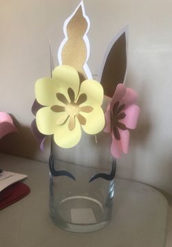 Unicorn centerpieces birthday baby shower party decoration tables