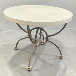 Vintage Wrought-Iron Accent/Coffee Table/Side Table