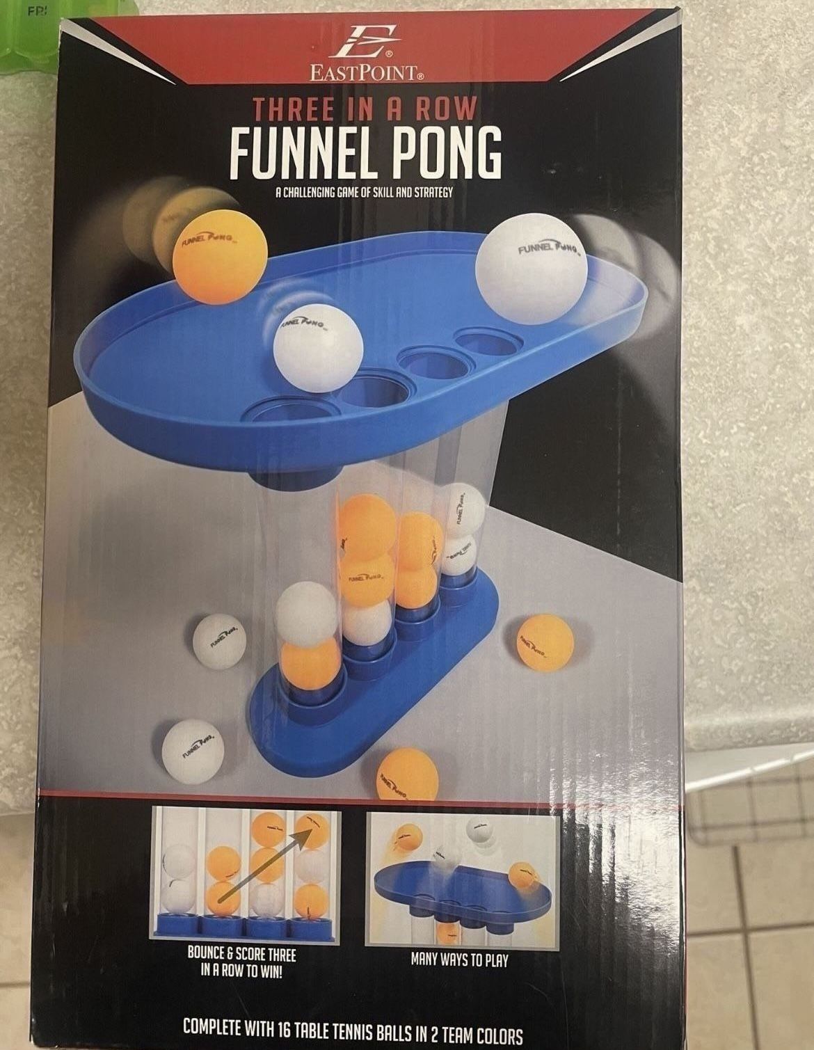 FUNNEL PONG GAME- Brand New