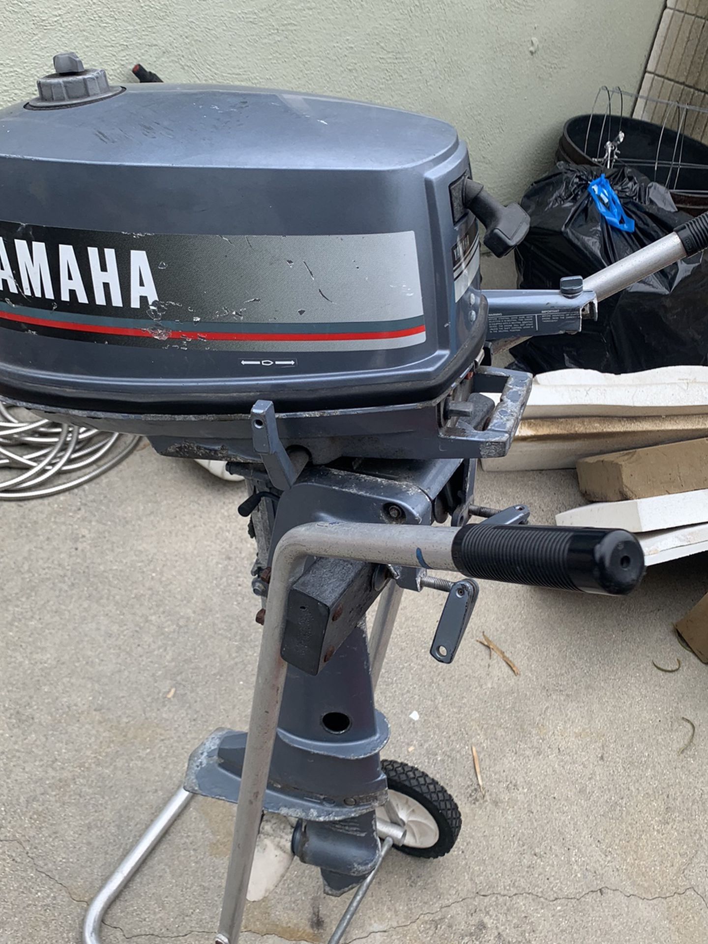 Yamaha 4hp Outboard Boat Motor
