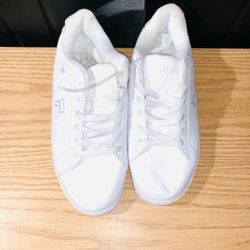 Fila White Low-Top Sneakers