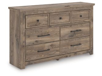 Rusticott Brown Seven Drawer Dresser