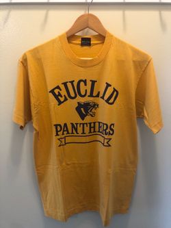 Euclid gym shirt & pin
