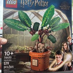 Harry Potter Mandrake Lego Set NEW!!