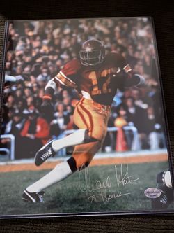 Charles White autograph