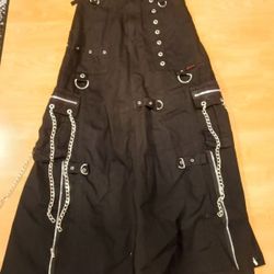 Vintage Hot topic Tripp One Legged Pant (Skirt) Gothic 