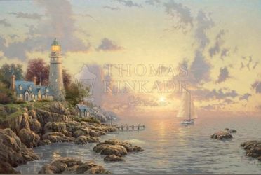 Thomas Kinkade-Sea Of Tranquility 