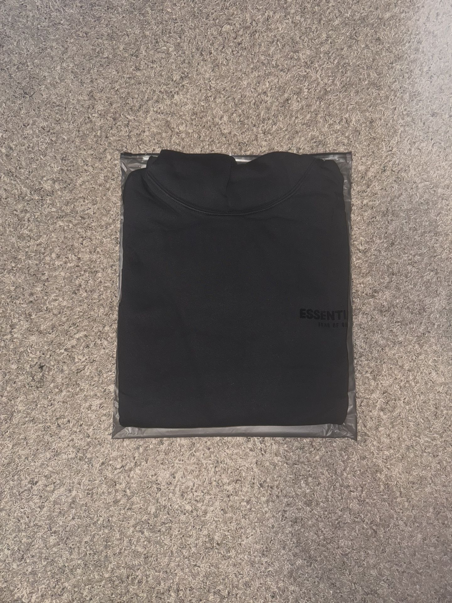 Essentials Hoodie Black Size Small