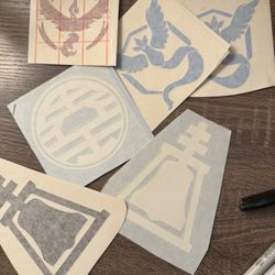 decals starting at 5$