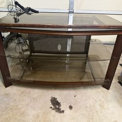 Glass Console Table 