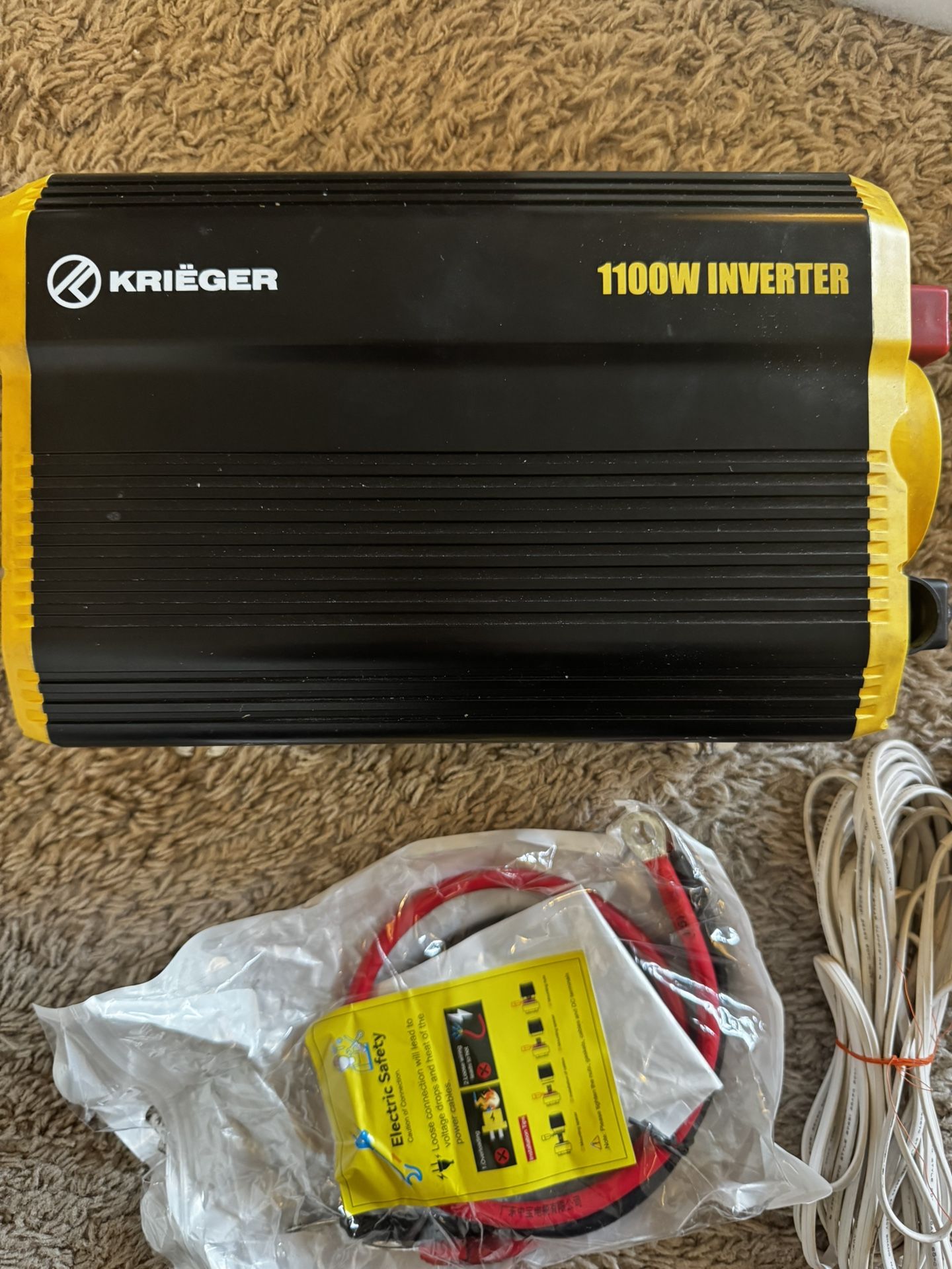 Krieger 1100 WATT Power Inverter