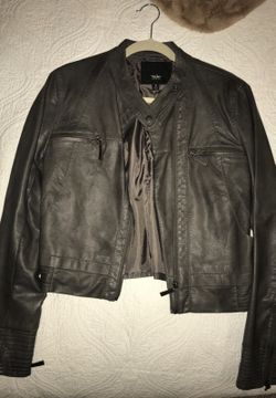 Cute leather jacket