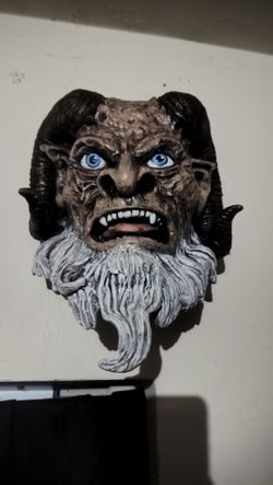 Rare Krampus wall bust