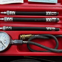Snap-on compression gauge set MT308KB