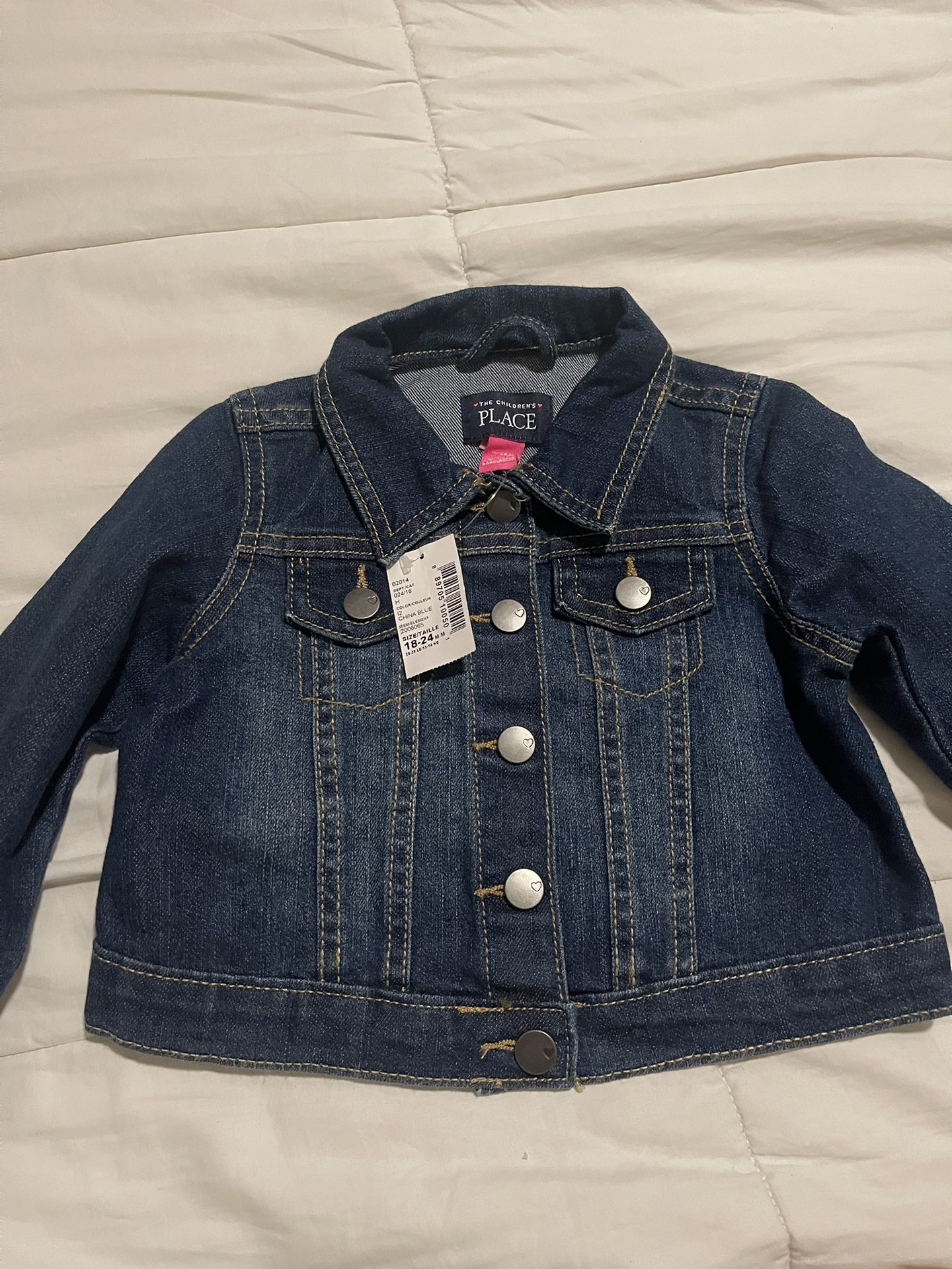 (#13) NEW - The Children’s Place Denim Jacket