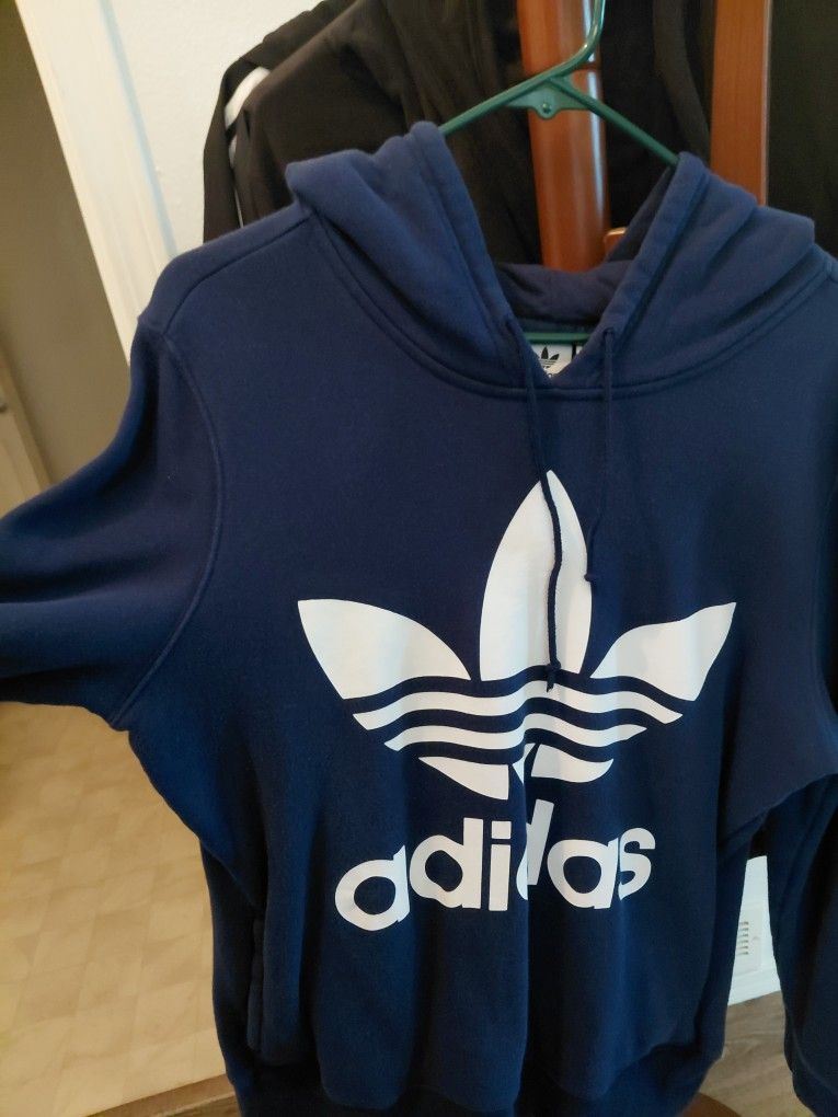 Blue Adidas Hoodie