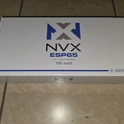NVX ESP65 360W Peak (120W RMS) 6.5" E-Series 2-Way Coaxial Speakers 