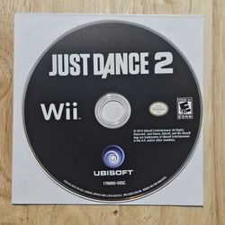 Just Dance 2 Nintendo Wii Video Game Disc Only