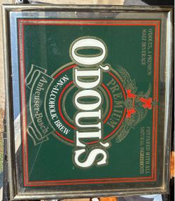 O’Doul’s Non Alcoholic  Beer Sign