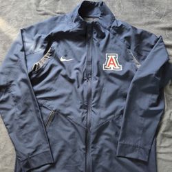 University Of Arizona Nike Dri-Fit Zipup Jacket