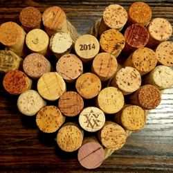 Cork Heart - Valentine Perfect Gift - Can Be With Your Special Year