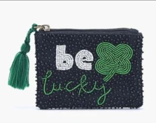 "Be Lucky" Handmade Coin Purse