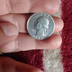 Moneda De 25 Centavos De Plata 1943 S