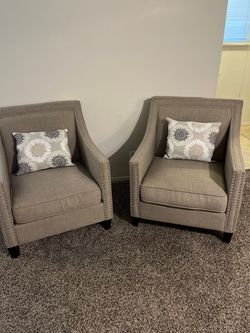 Studed Accent Chairs